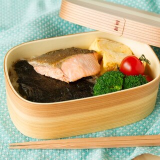 のり鮭弁当 Nori & Salmon Bento